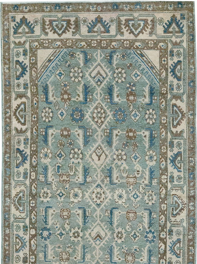Vintage Persian Malayer Runner, No.32683 - Galerie Shabab