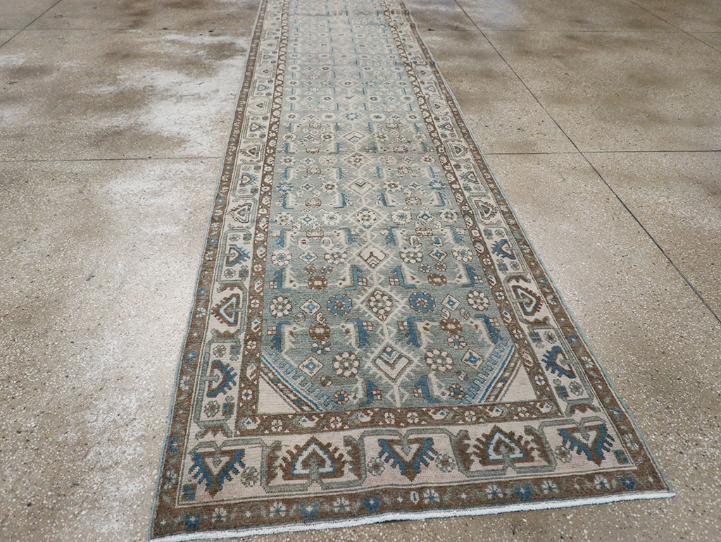 Vintage Persian Malayer Runner, No.32683 - Galerie Shabab