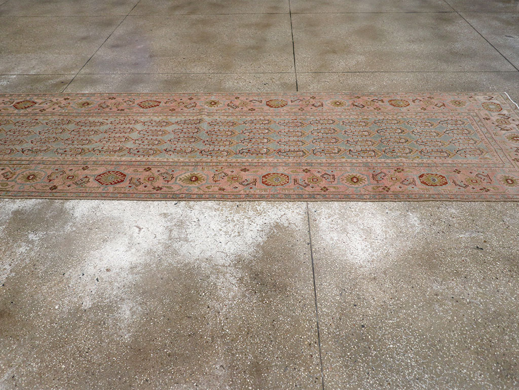 Vintage Persian Malayer Long Runner, No.32684 - Galerie Shabab