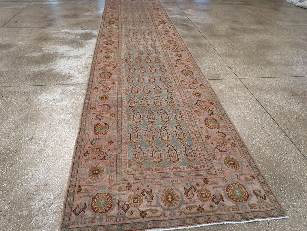 Vintage Persian Malayer Long Runner, No.32684 - Galerie Shabab