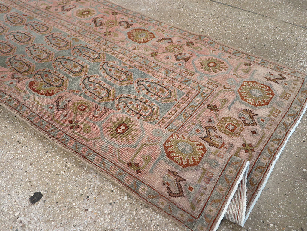 Vintage Persian Malayer Long Runner, No.32684 - Galerie Shabab