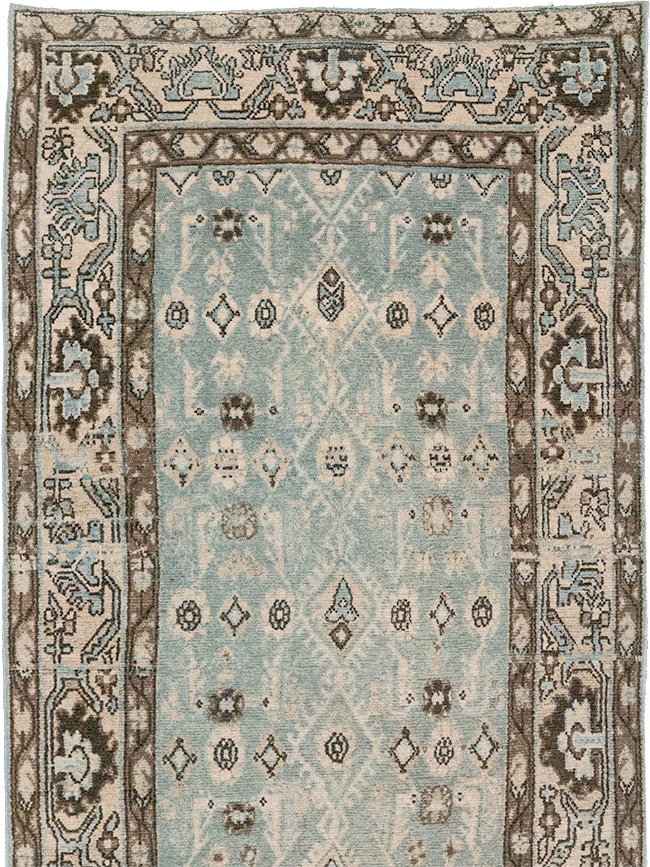Vintage Persian Malayer Runner, No.32686 - Galerie Shabab