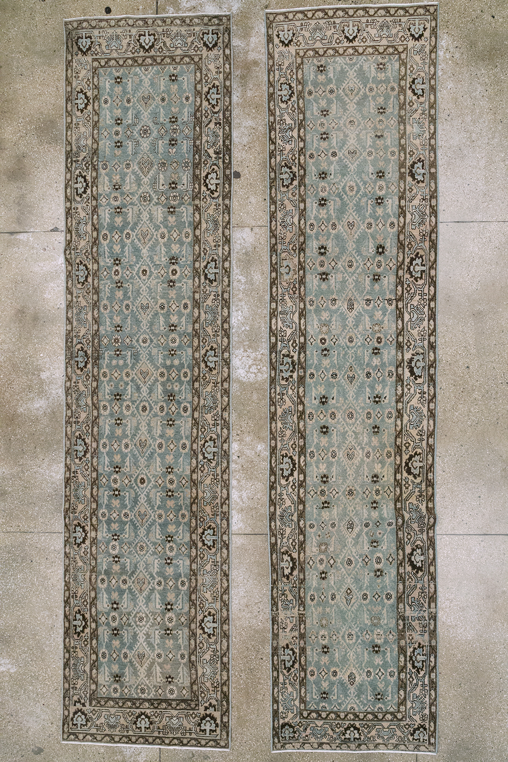 Vintage Persian Malayer Runner, No.32686 - Galerie Shabab