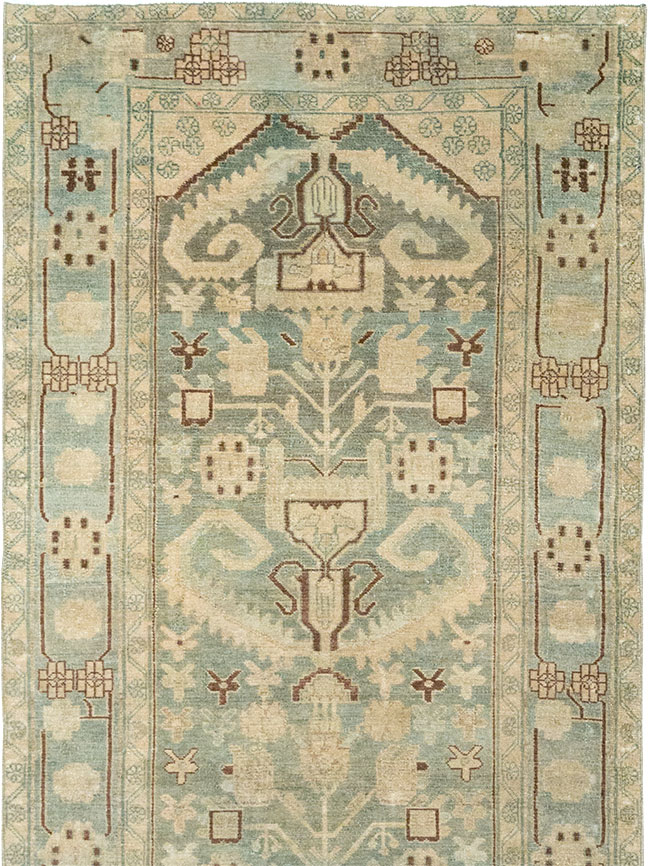 Vintage Persian Malayer Long Runner, No.32687 - Galerie Shabab