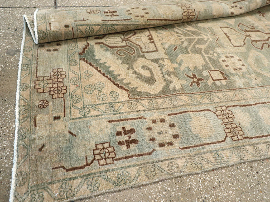 Vintage Persian Malayer Long Runner, No.32687 - Galerie Shabab