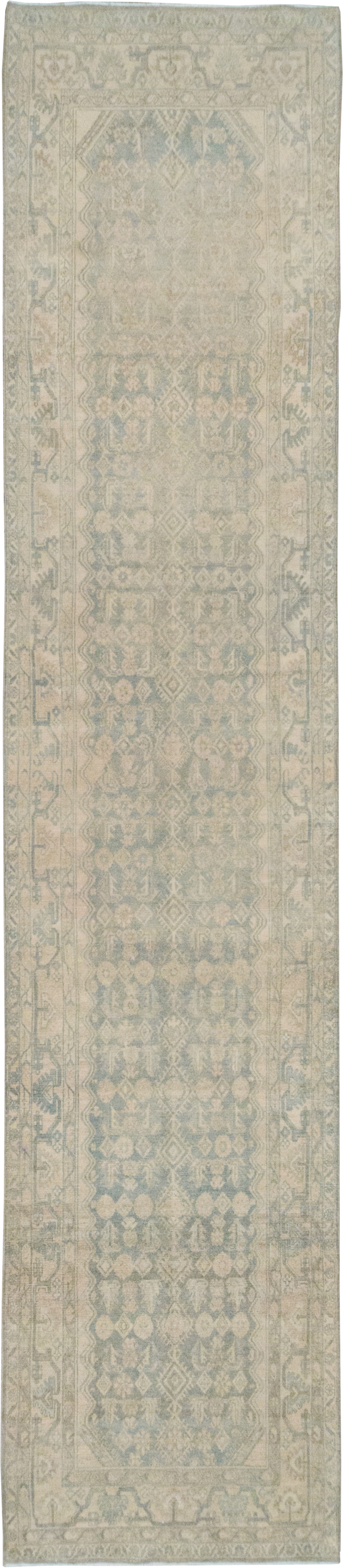 Vintage Persian Malayer Long Runner, No.32688 - Galerie Shabab