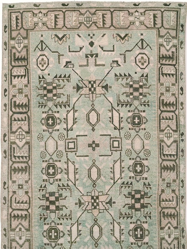 Vintage Persian Malayer Runner, No.32689 - Galerie Shabab