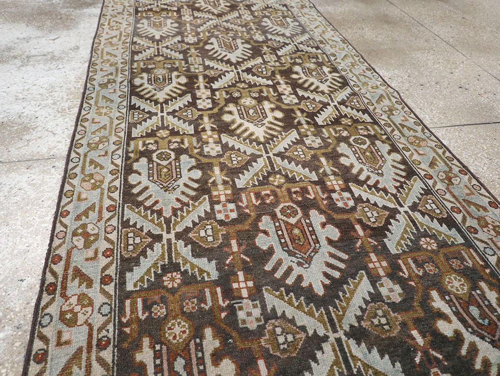 Vintage Persian Malayer Long Runner, No.32692 - Galerie Shabab