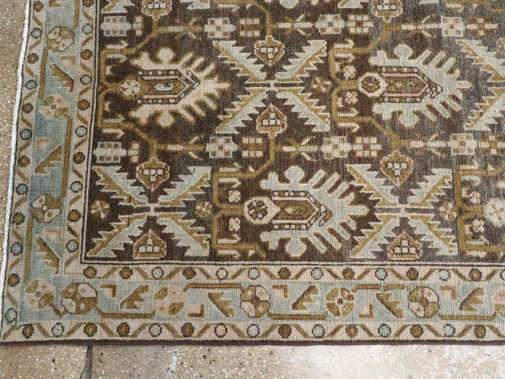 Vintage Persian Malayer Long Runner, No.32692 - Galerie Shabab