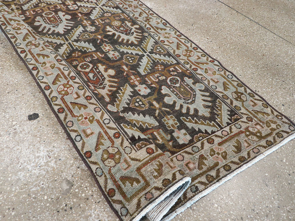 Vintage Persian Malayer Long Runner, No.32692 - Galerie Shabab