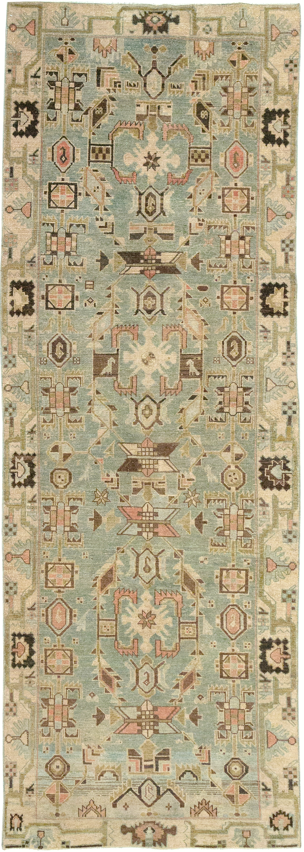 Vintage Persian Malayer Runner, No.32694 - Galerie Shabab