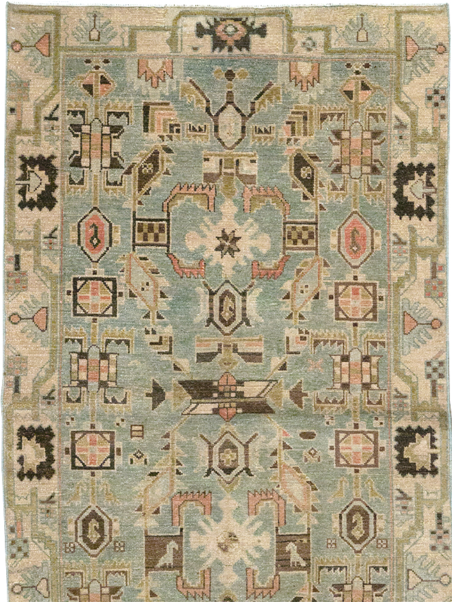 Vintage Persian Malayer Runner, No.32694 - Galerie Shabab