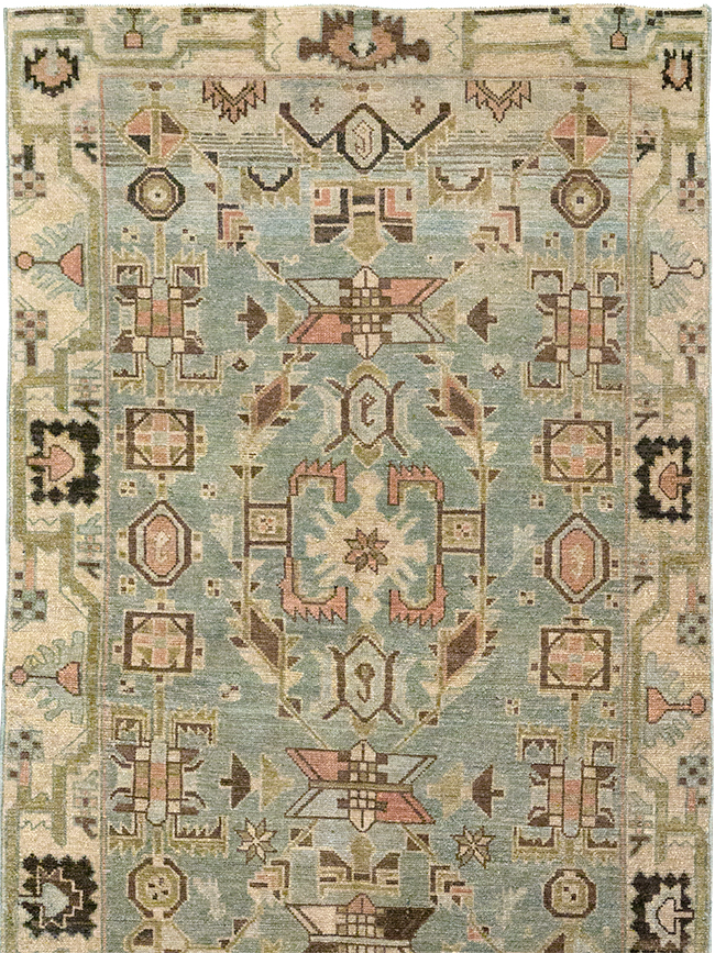 Vintage Persian Malayer Runner, No.32694 - Galerie Shabab