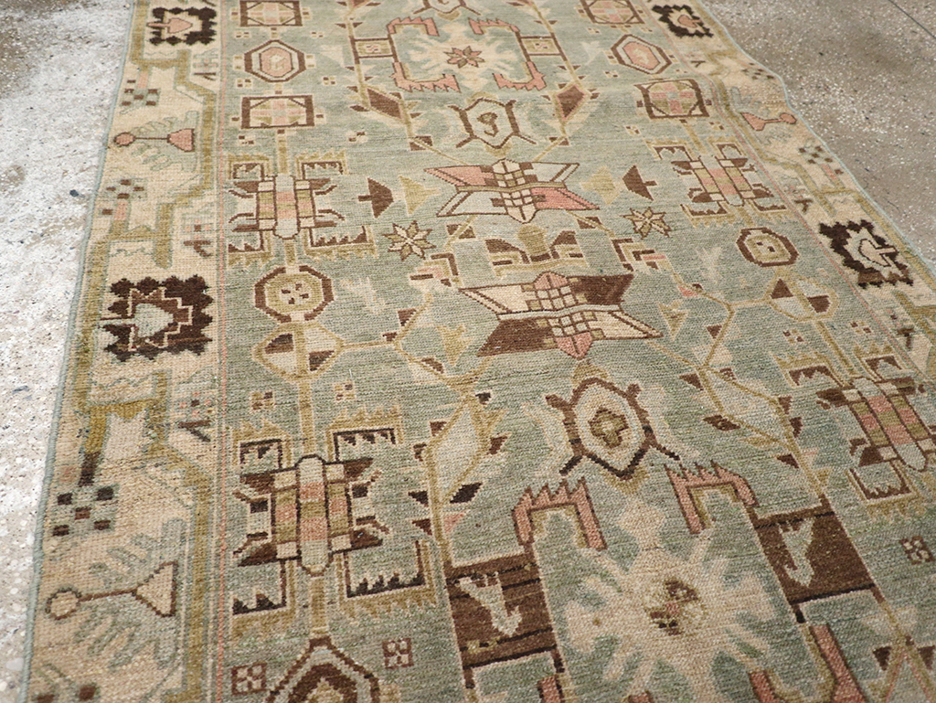 Vintage Persian Malayer Runner, No.32694 - Galerie Shabab