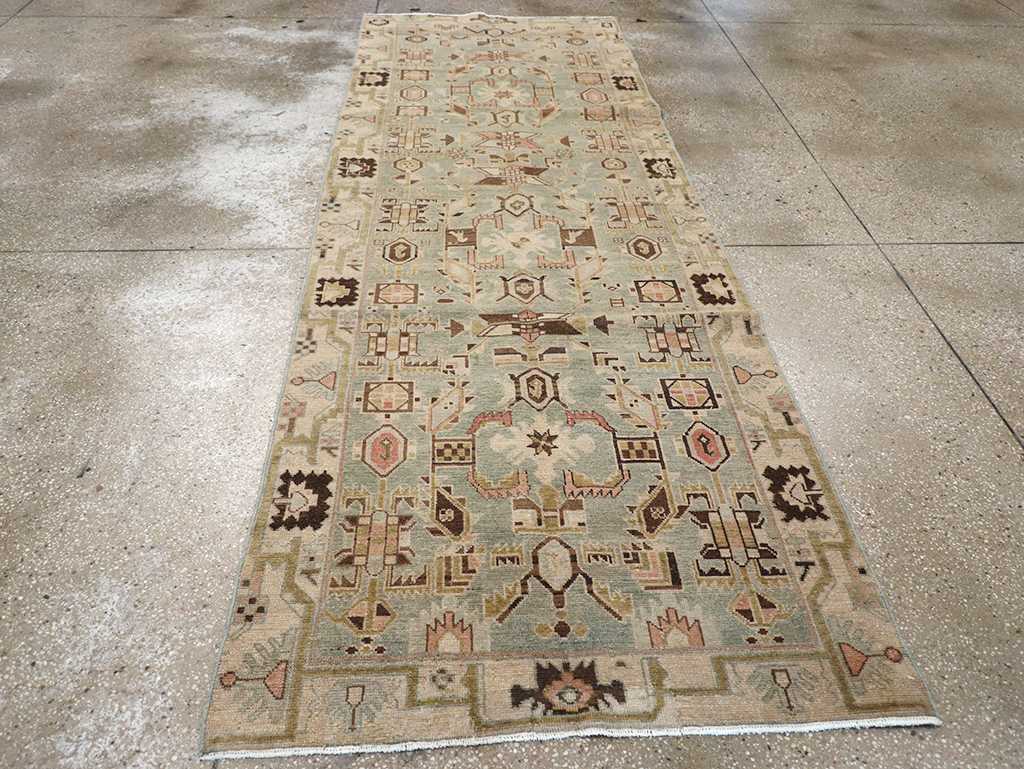 Vintage Persian Malayer Runner, No.32694 - Galerie Shabab