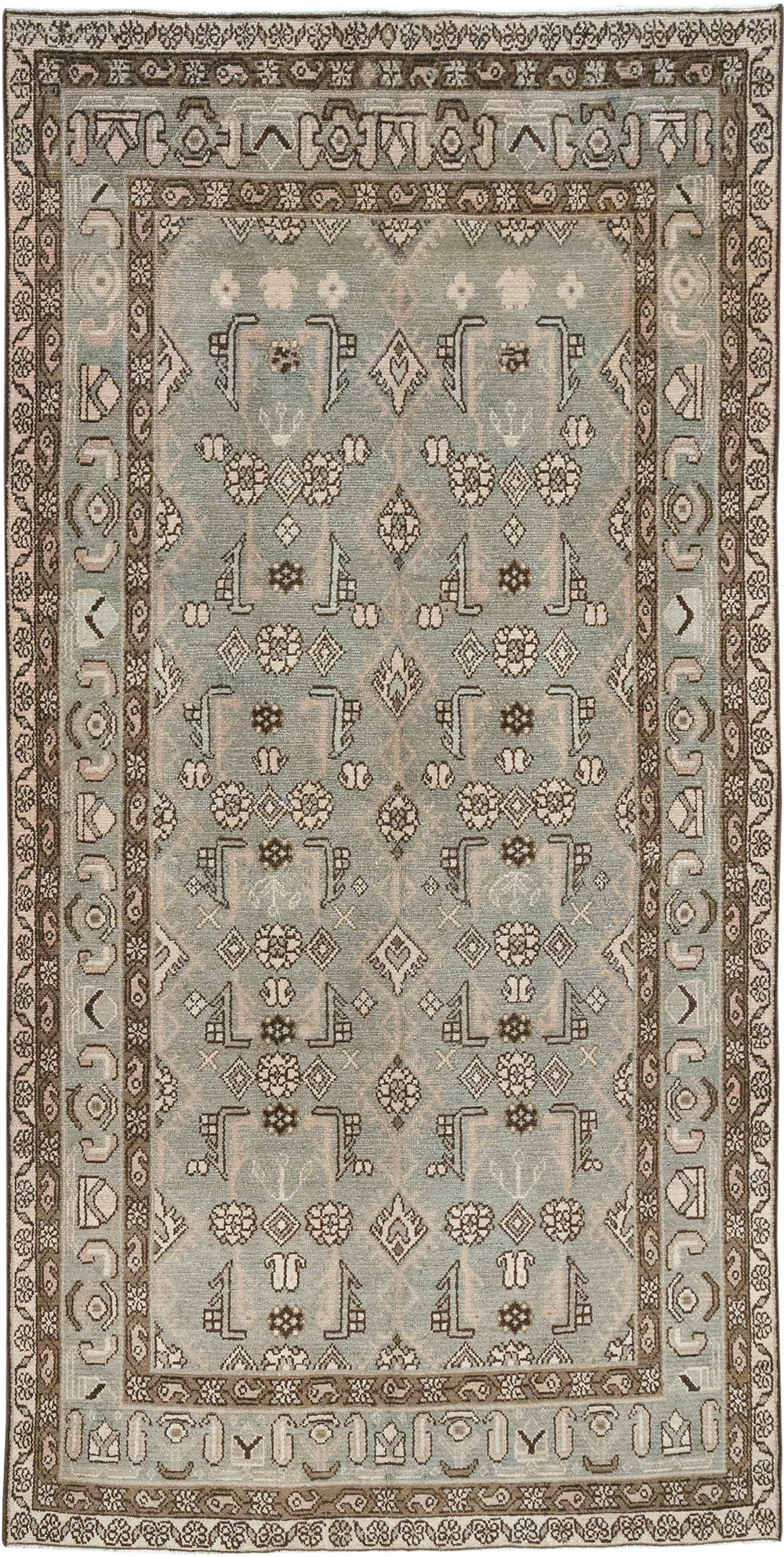 Vintage Persian Malayer Rug, No.32697 - Galerie Shabab
