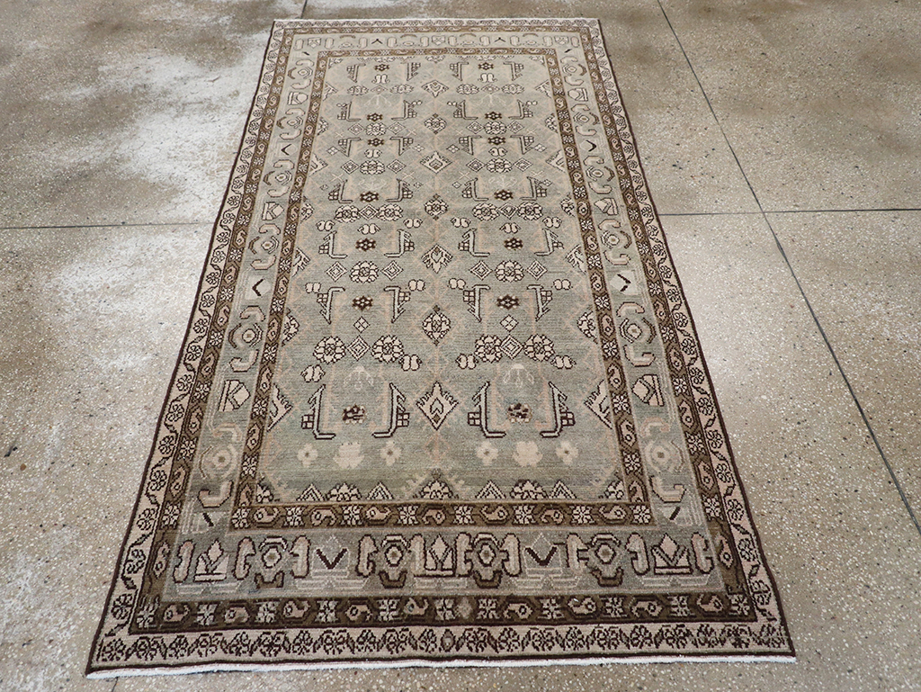 Vintage Persian Malayer Rug, No.32697 - Galerie Shabab