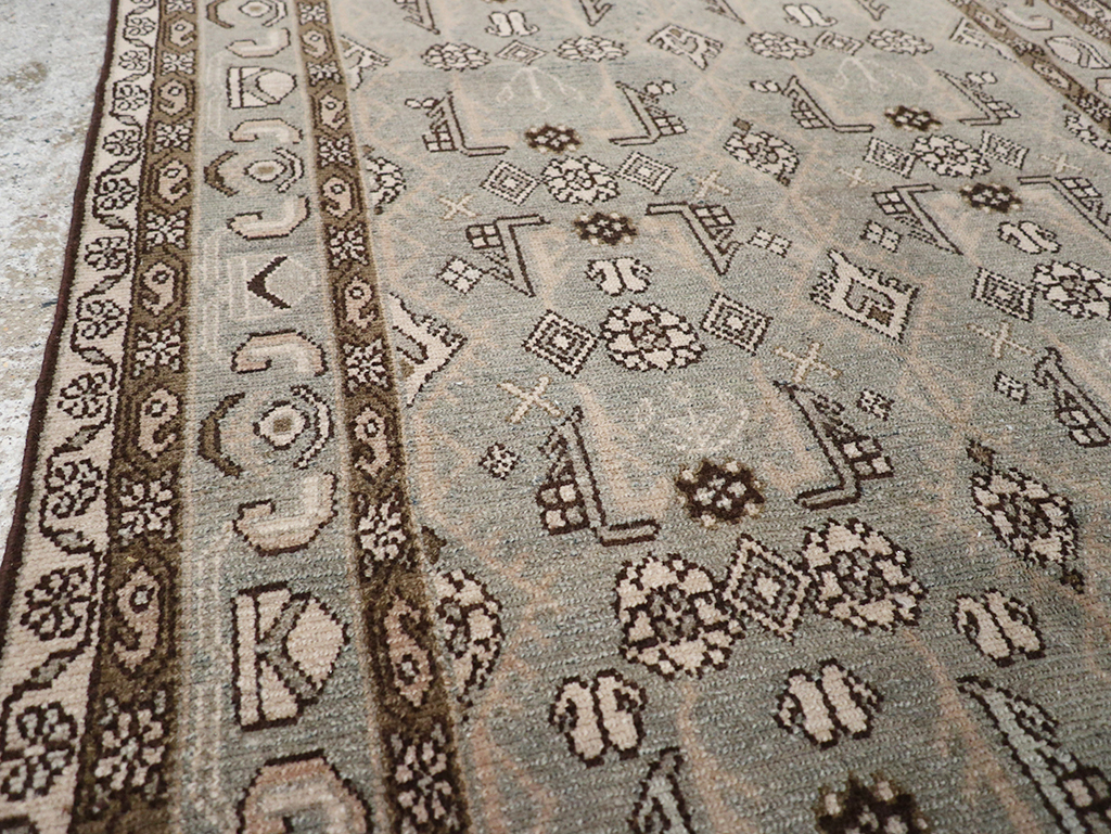 Vintage Persian Malayer Rug, No.32697 - Galerie Shabab