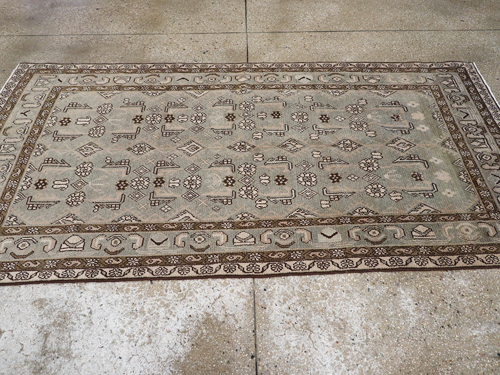 Vintage Persian Malayer Rug, No.32697 - Galerie Shabab