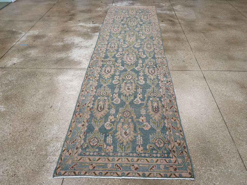 Vintage Persian Malayer Runner, No.32698 - Galerie Shabab
