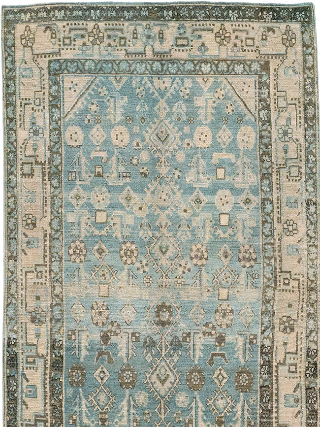 Vintage Persian Malayer Runner, No.32700 - Galerie Shabab