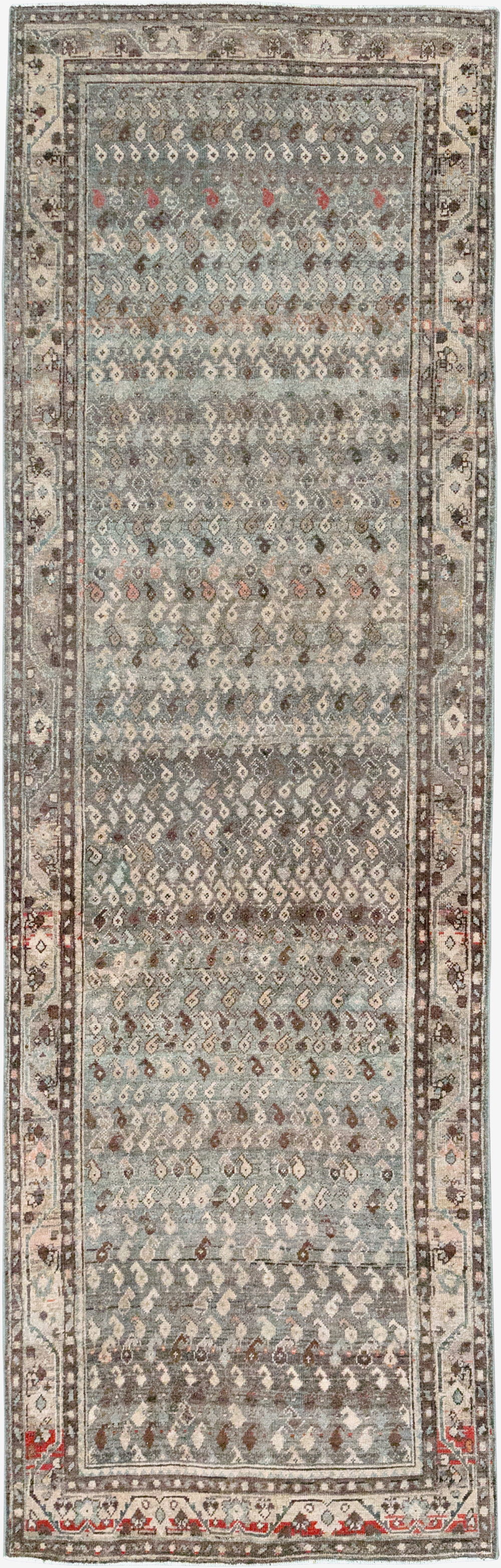 Vintage Persian Malayer Runner, No.32701 - Galerie Shabab