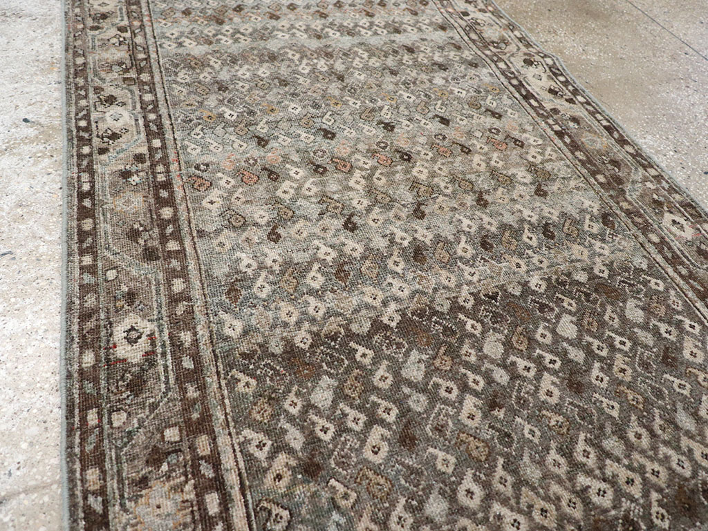 Vintage Persian Malayer Runner, No.32701 - Galerie Shabab