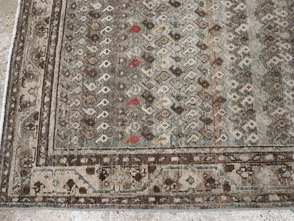 Vintage Persian Malayer Runner, No.32701 - Galerie Shabab