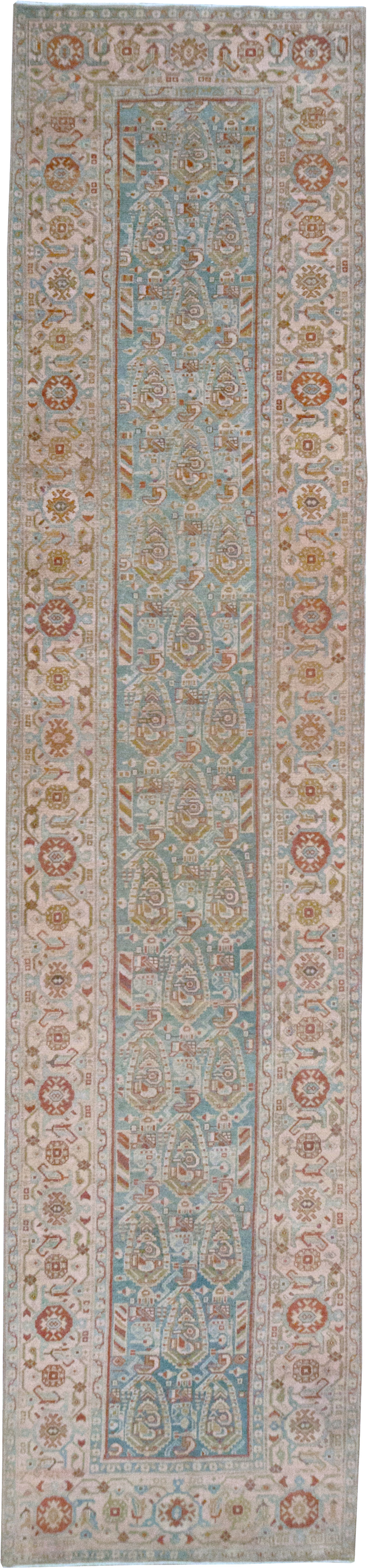 Vintage Persian Malayer Long Runner, No.32703 - Galerie Shabab