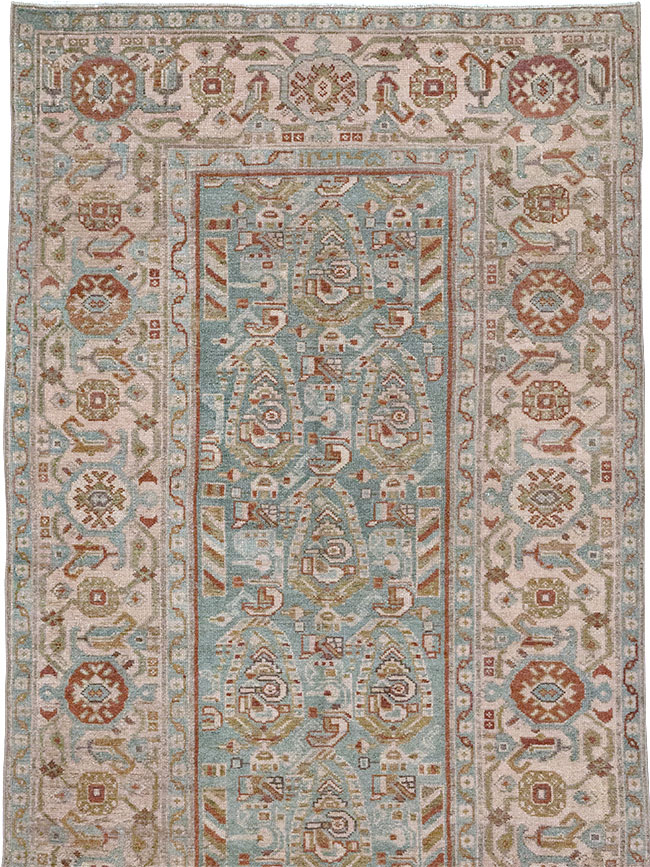 Vintage Persian Malayer Long Runner, No.32703 - Galerie Shabab