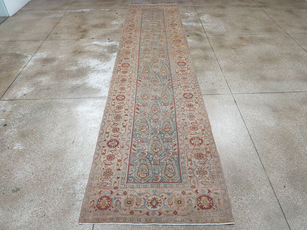 Vintage Persian Malayer Long Runner, No.32703 - Galerie Shabab