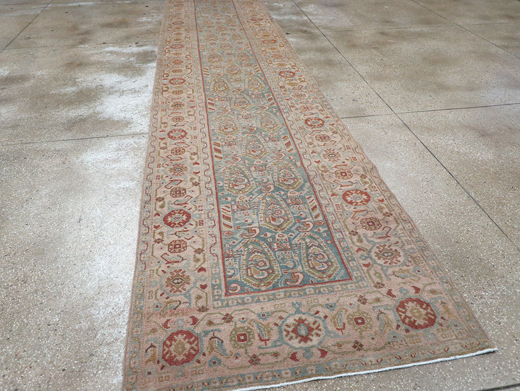 Vintage Persian Malayer Long Runner, No.32703 - Galerie Shabab