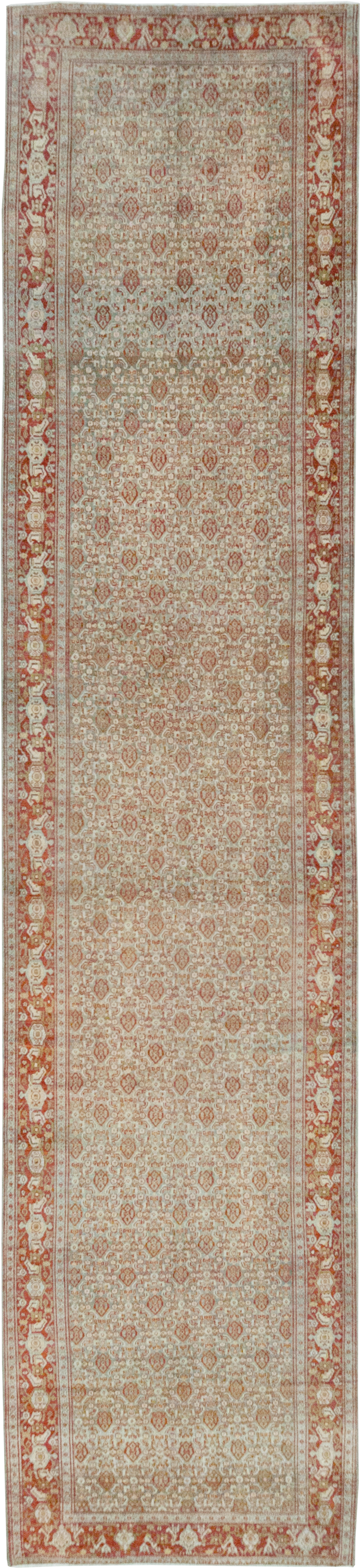 Antique Persian Malayer Long Runner, No.32704 - Galerie Shabab