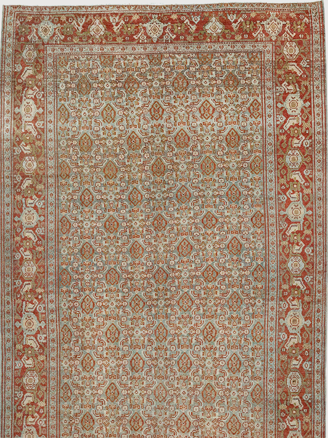 Antique Persian Malayer Long Runner, No.32704 - Galerie Shabab