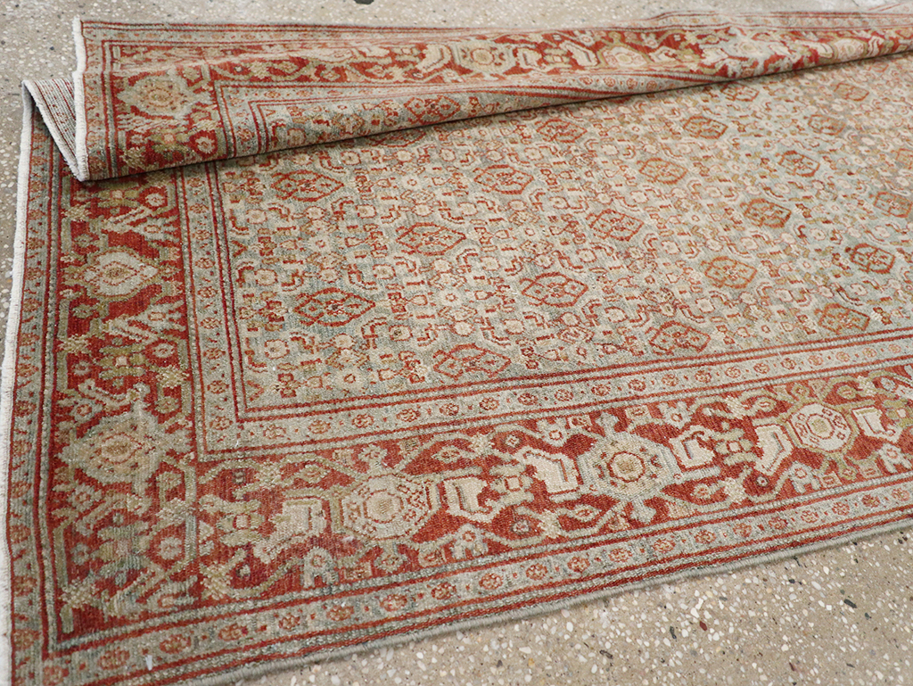 Antique Persian Malayer Long Runner, No.32704 - Galerie Shabab