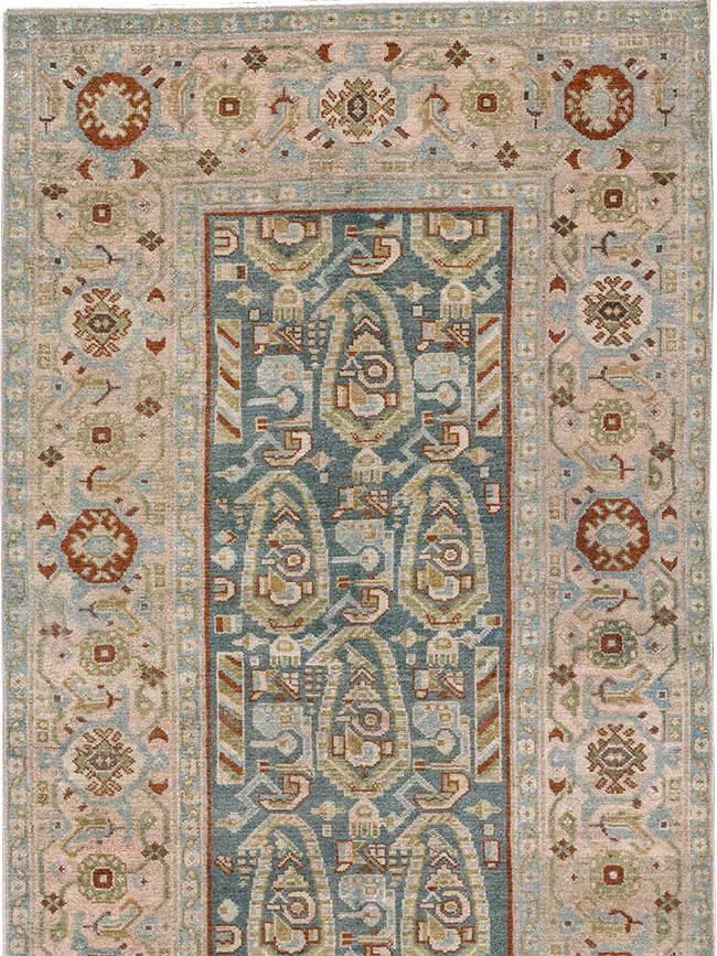 Vintage Persian Malayer Long Runner, No.32705 - Galerie Shabab