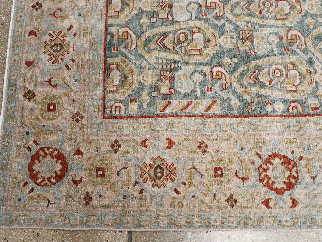 Vintage Persian Malayer Long Runner, No.32705 - Galerie Shabab