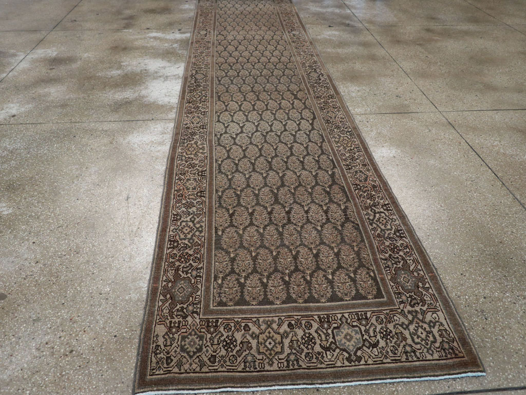 Vintage Persian Malayer Long Runner, No.32706 - Galerie Shabab
