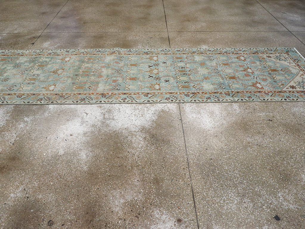 Vintage Persian Malayer Long Runner, No.32708 - Galerie Shabab