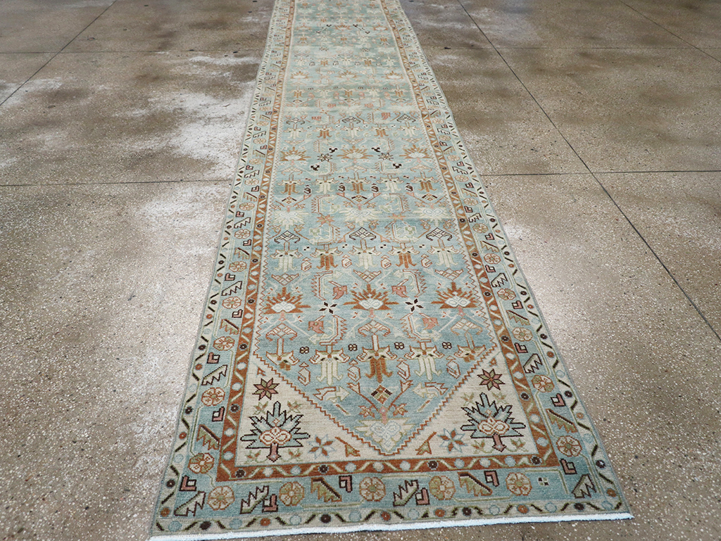 Vintage Persian Malayer Long Runner, No.32708 - Galerie Shabab