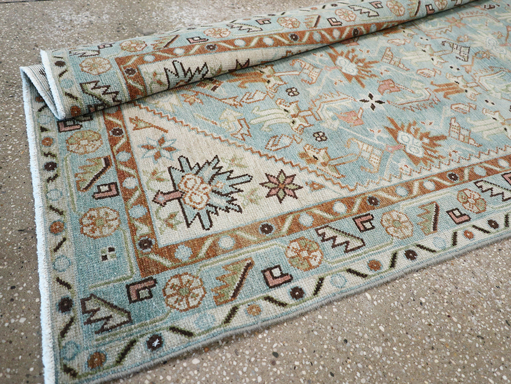 Vintage Persian Malayer Long Runner, No.32708 - Galerie Shabab