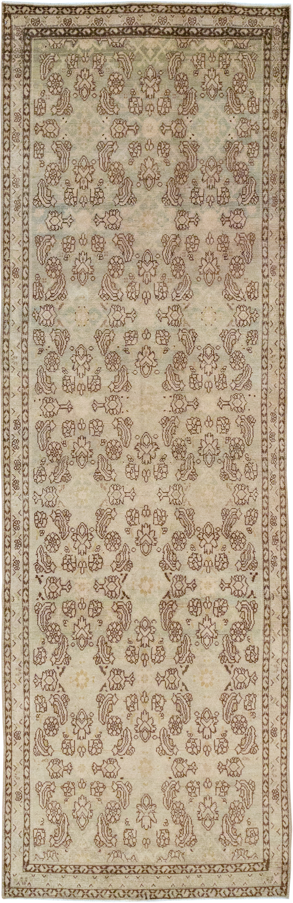 Vintage Persian Malayer Runner, No.32709 - Galerie Shabab