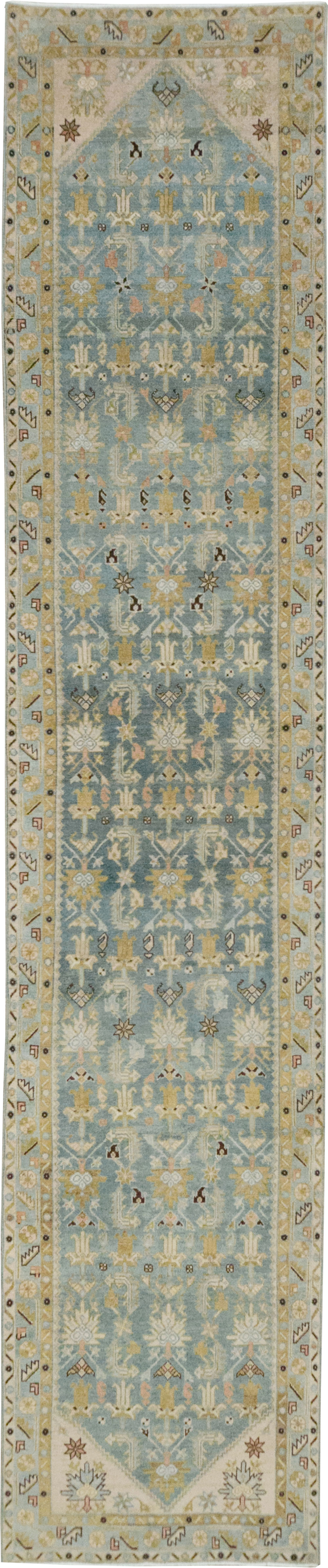 Vintage Persian Malayer Long Runner, No.32710 - Galerie Shabab