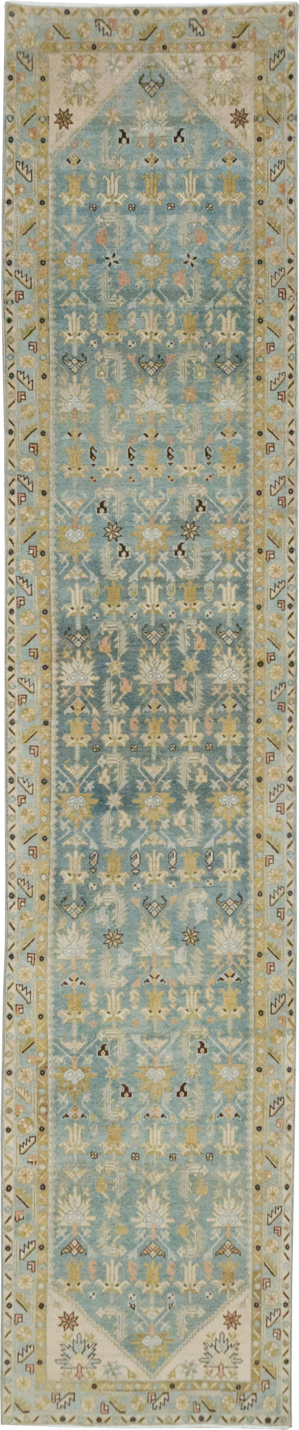 Vintage Persian Malayer Long Runner, No.32710 - Galerie Shabab