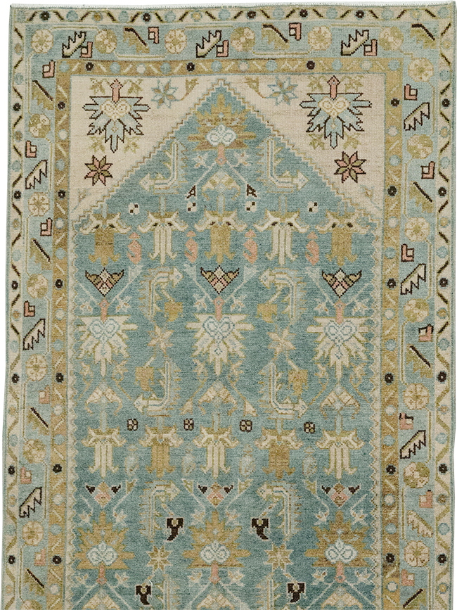 Vintage Persian Malayer Long Runner, No.32710 - Galerie Shabab