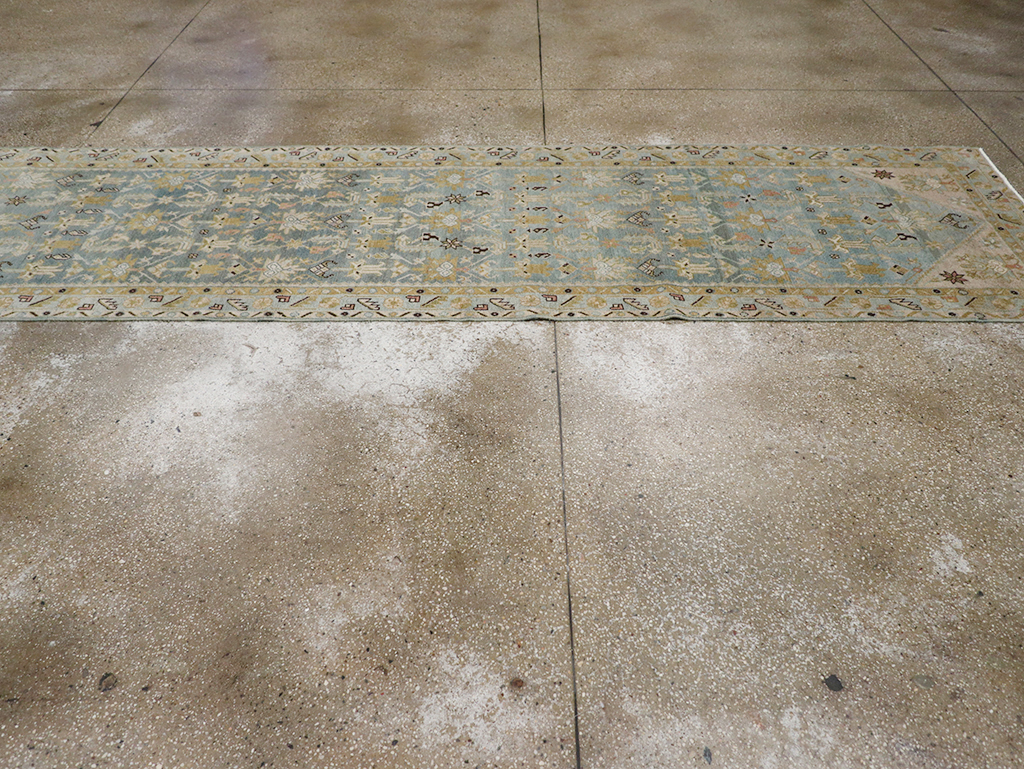 Vintage Persian Malayer Long Runner, No.32710 - Galerie Shabab