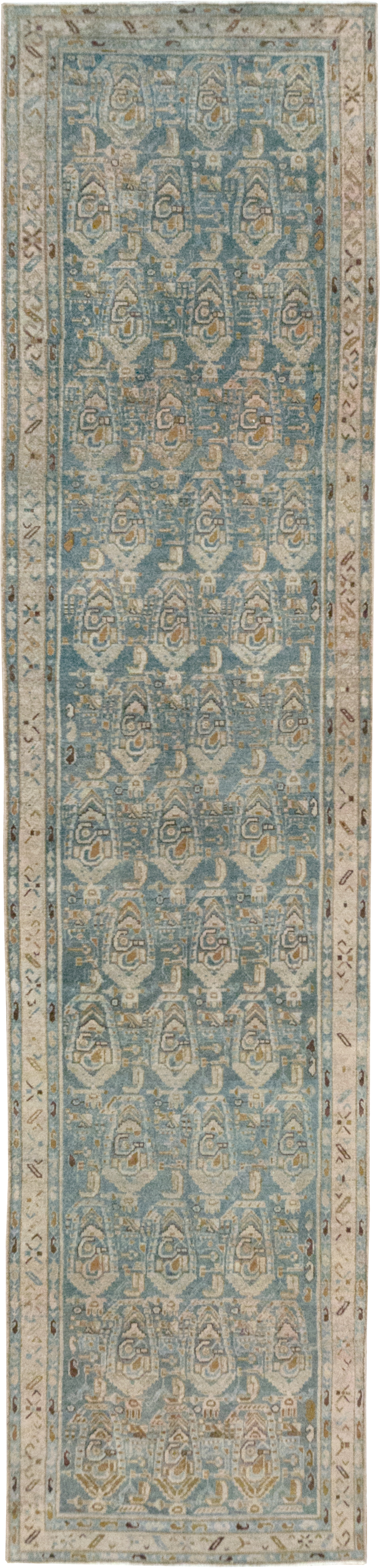 Vintage Persian Malayer Long Runner, No.32711 - Galerie Shabab