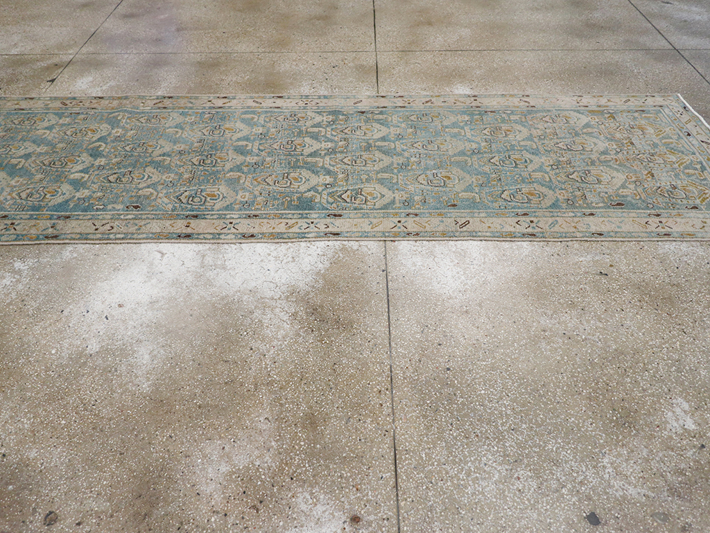 Vintage Persian Malayer Long Runner, No.32711 - Galerie Shabab