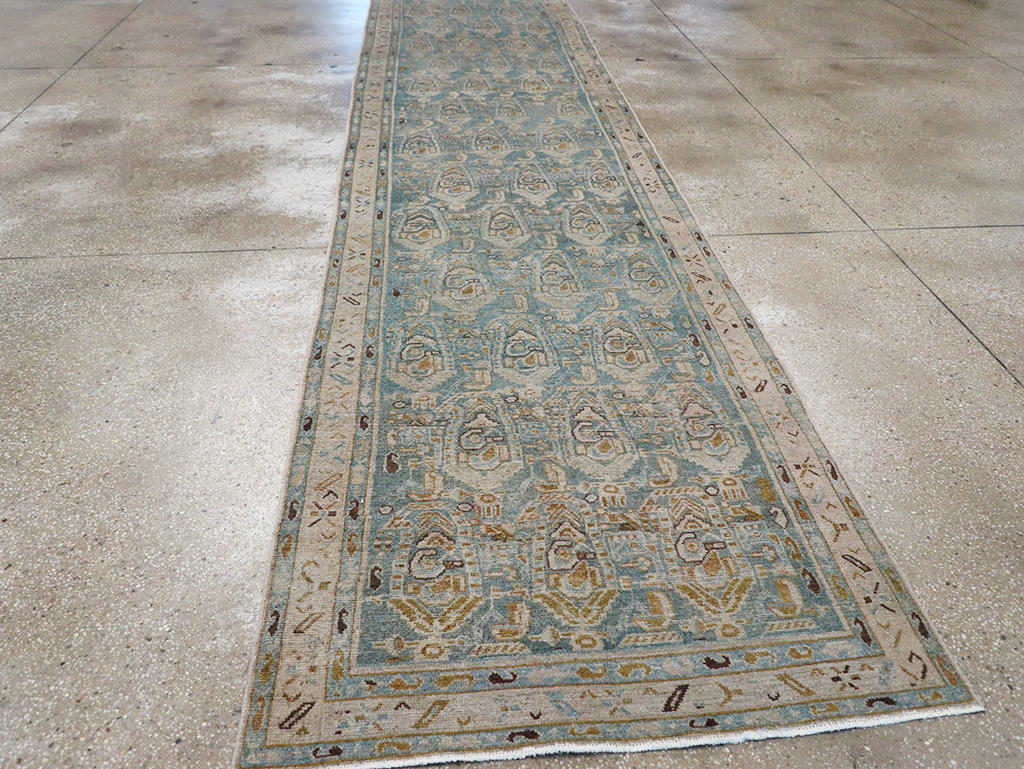 Vintage Persian Malayer Long Runner, No.32711 - Galerie Shabab