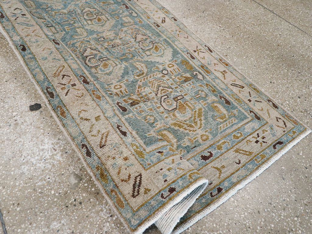 Vintage Persian Malayer Long Runner, No.32711 - Galerie Shabab
